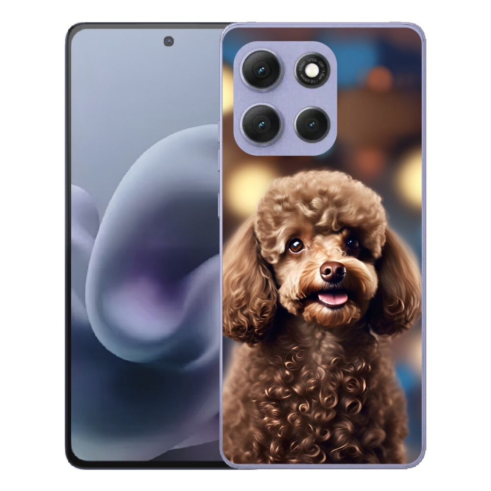 Gélový obal mmCase na Motorola Moto G86 Power 5G – roztomilý pudel