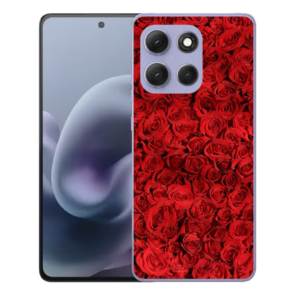 Gélový obal mmCase pre Motorola Moto G86 Power 5G – ružový