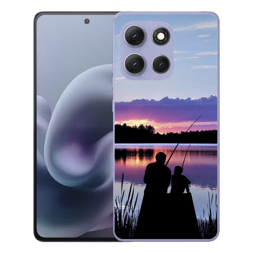 Gélový obal mmCase pre Motorola Moto G86 Power 5G – rybárčenie 2