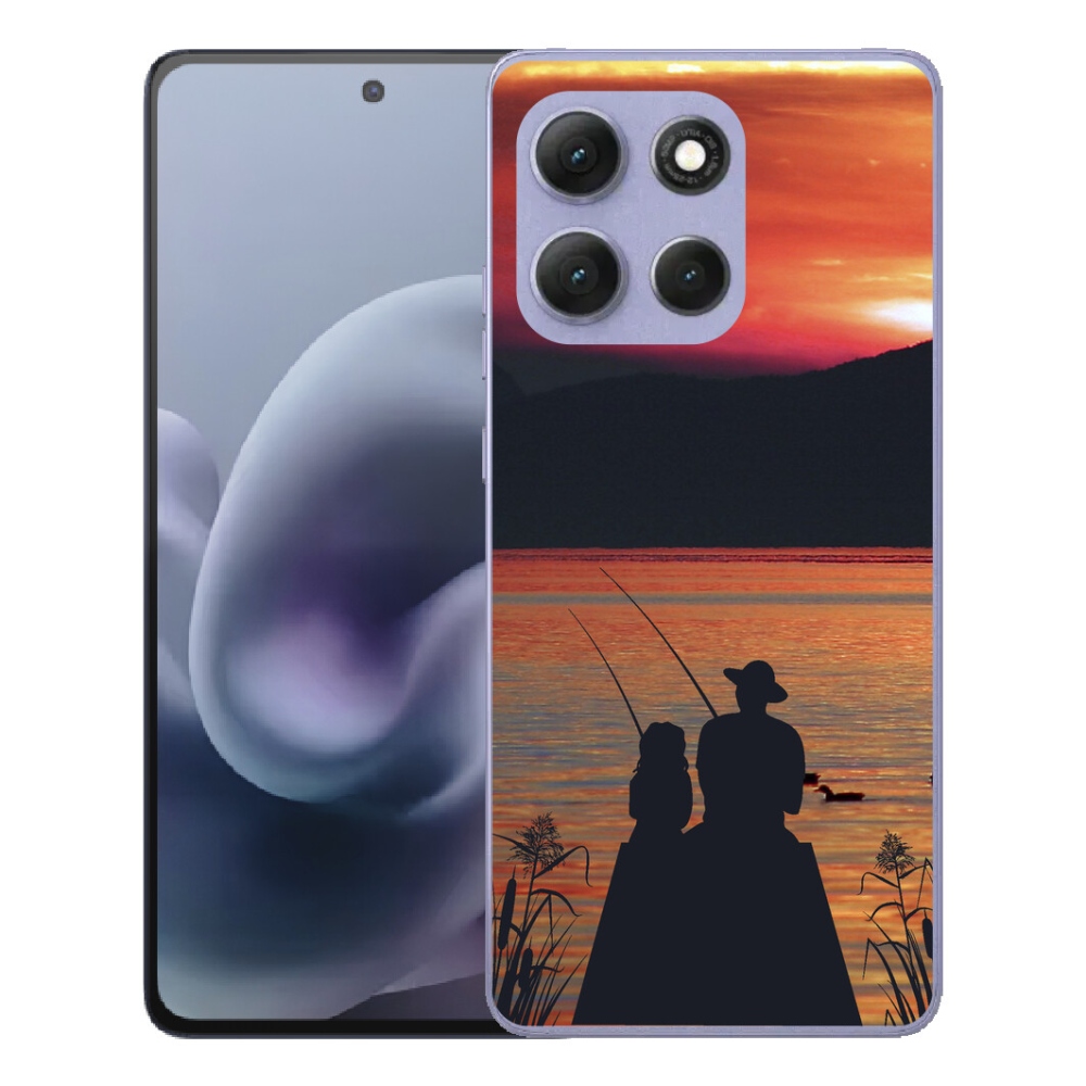 Gélový obal mmCase pre Motorola Moto G86 Power 5G – rybárčenie 3