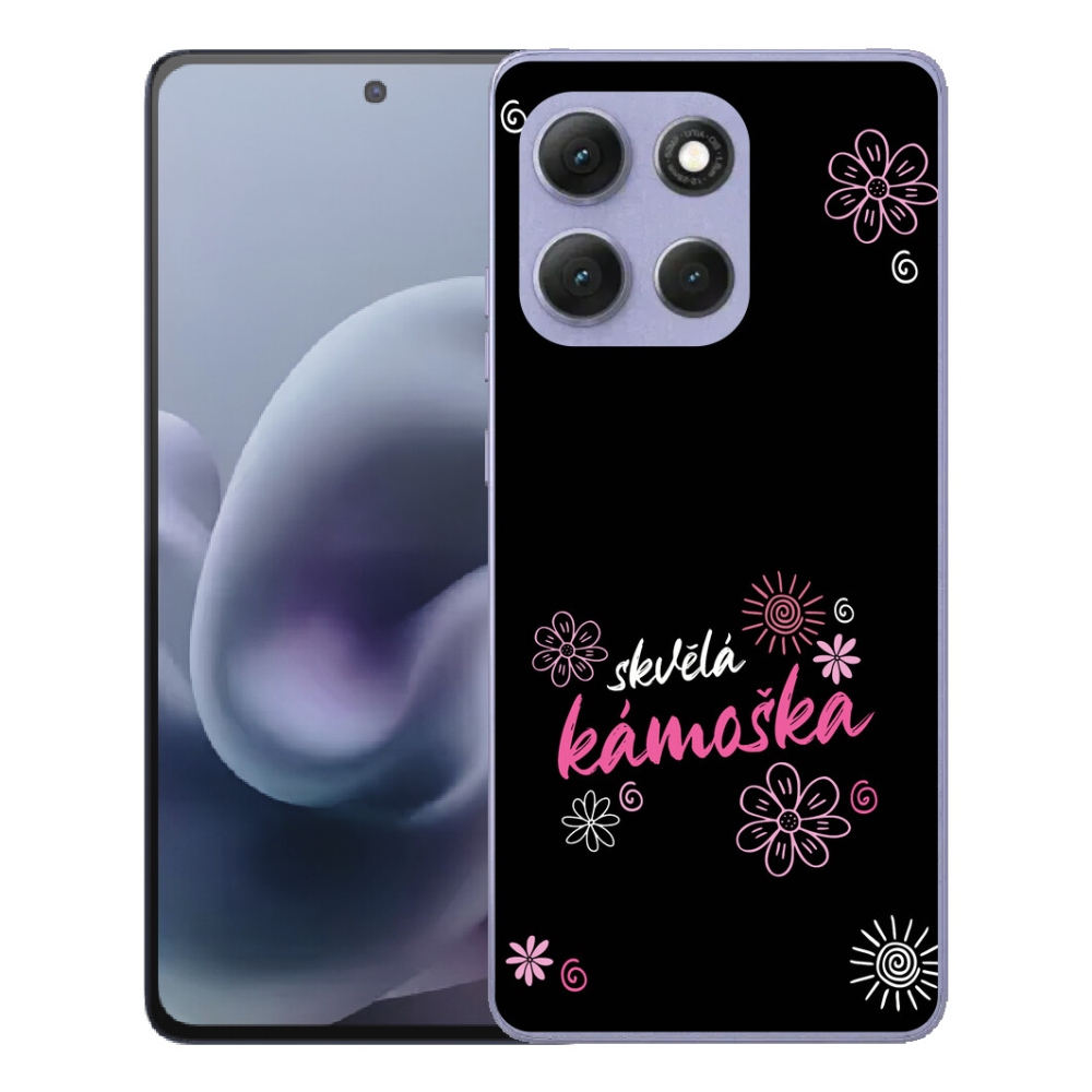 Gélový obal mmCase pre Motorola Moto G86 Power 5G – skvelý spoločník na čiernom pozadí