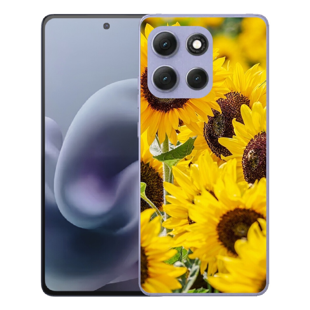 Gélový obal mmCase pre Motorola Moto G86 Power 5G – slnečnica