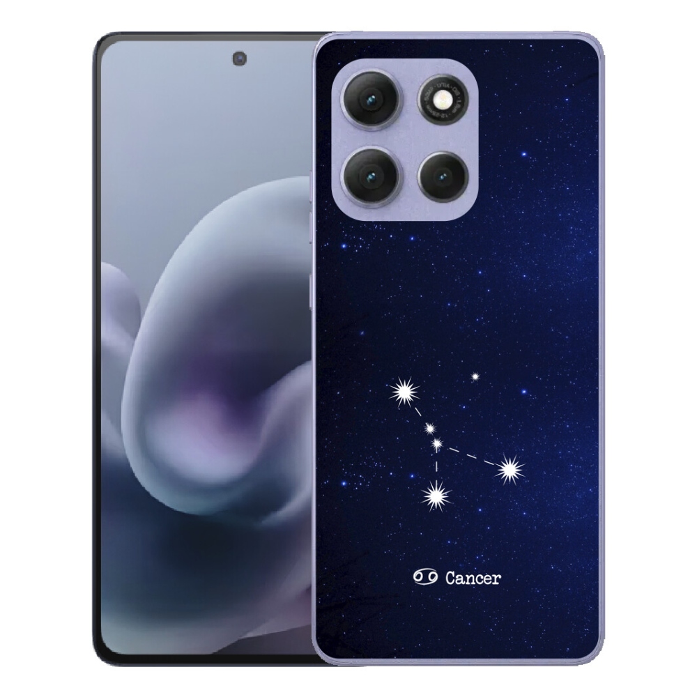 Gélový obal mmCase pre Motorola Moto G86 Power 5G – súhvezdie Raka