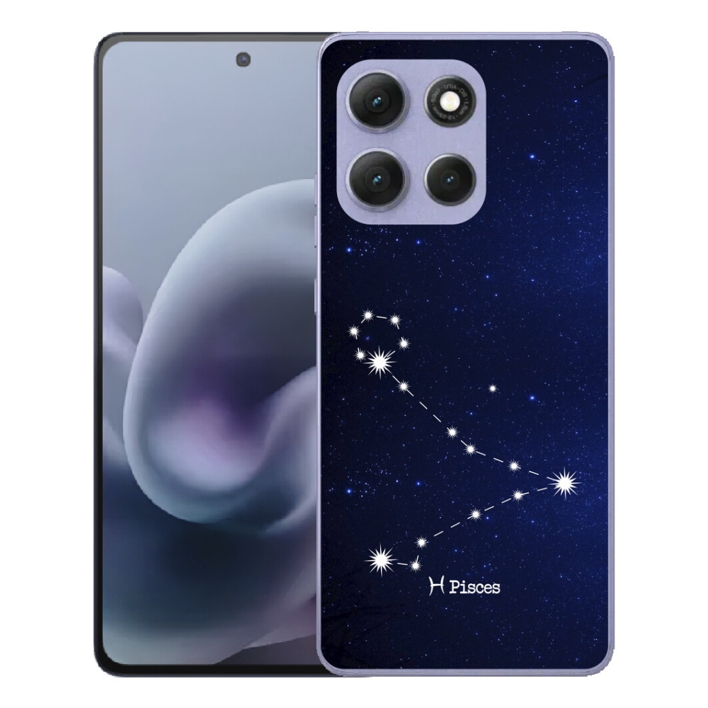 Gélový obal mmCase pre Motorola Moto G86 Power 5G – súhvezdie Ryby