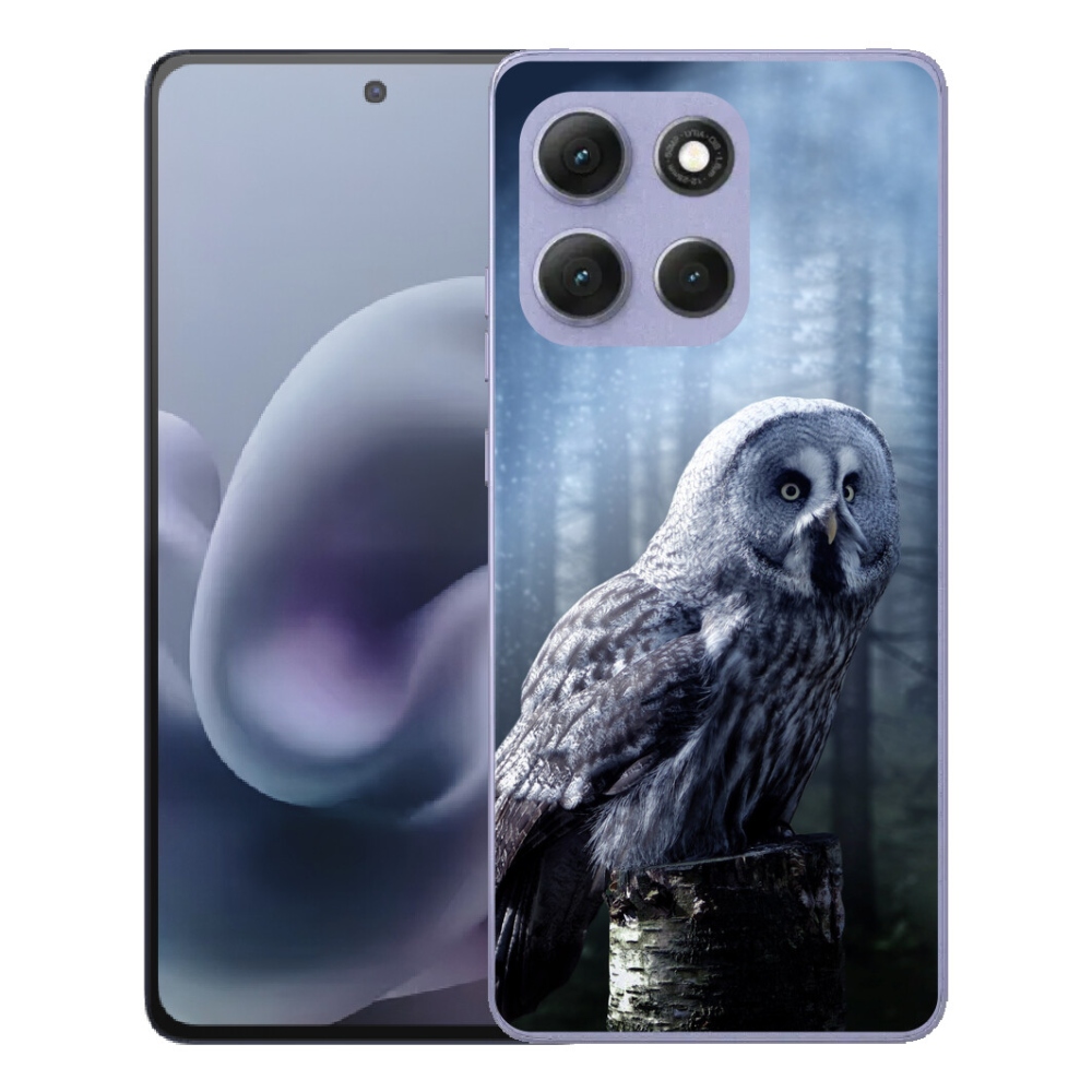Gélový obal mmCase na Motorola Moto G86 Power 5G – sova