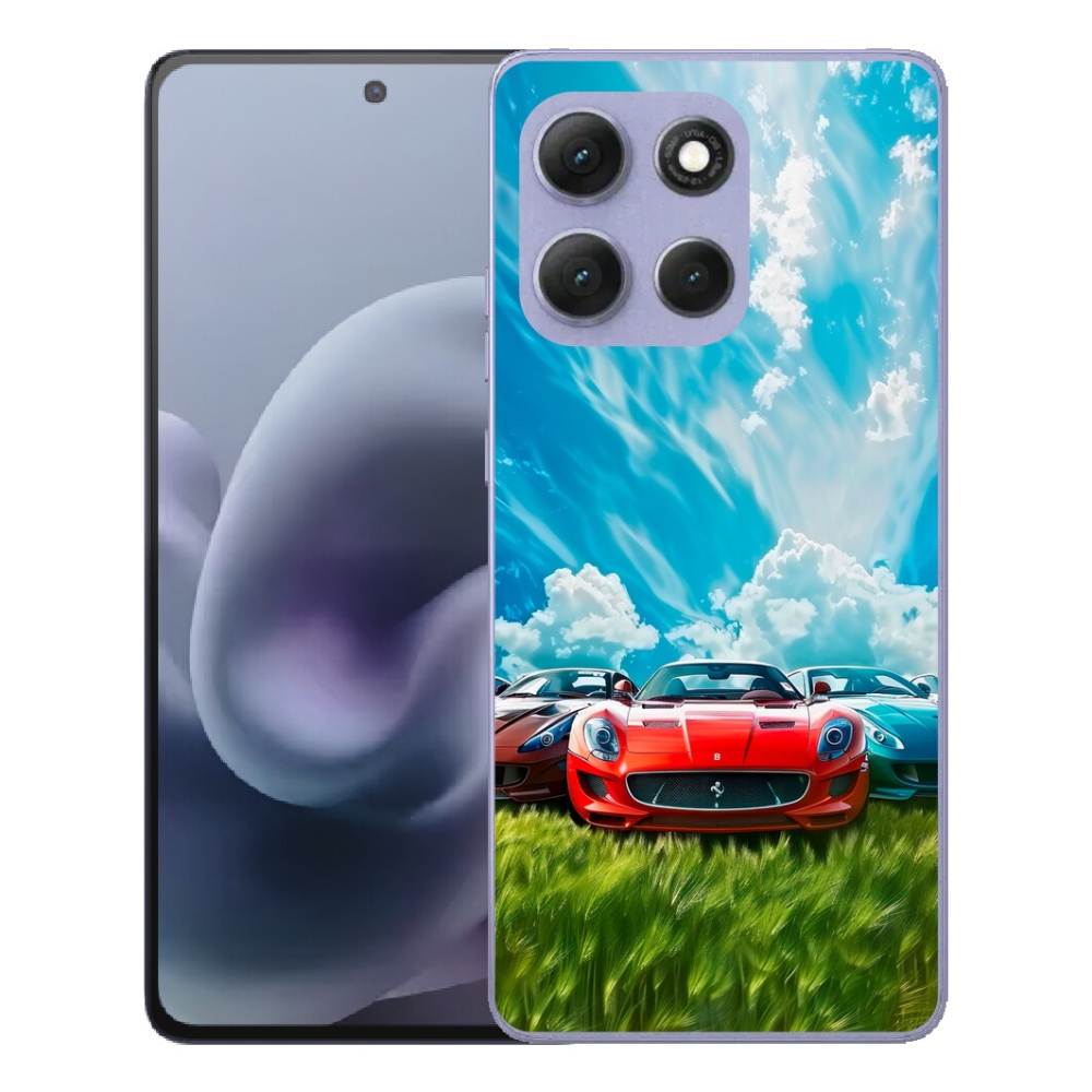 Gélový obal mmCase pre Motorola Moto G86 Power 5G – športové autá