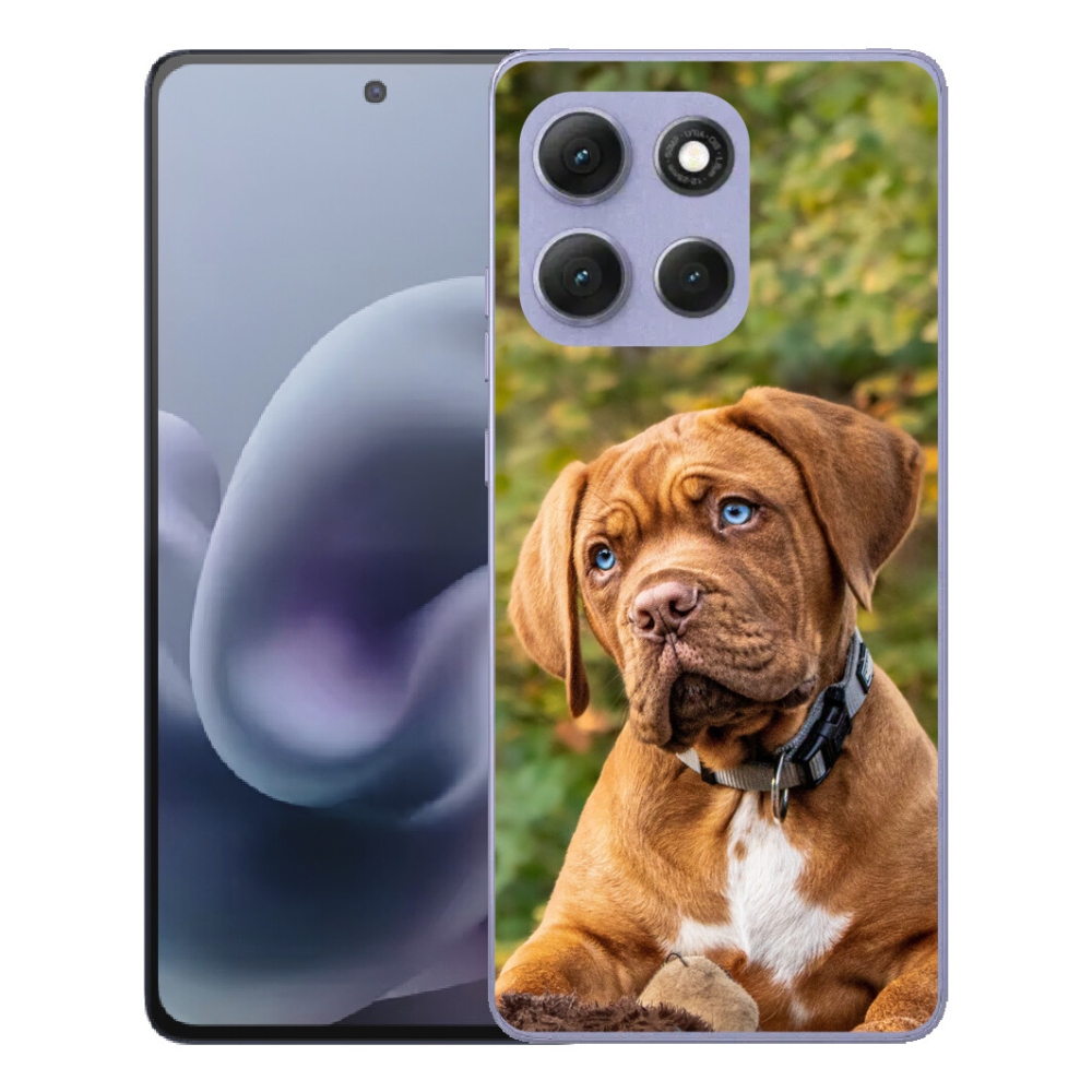 Gélový obal mmCase pre Motorola Moto G86 Power 5G – šteniatko 