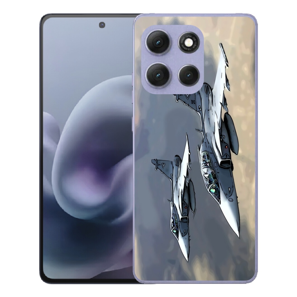 Gélový obal mmCase na Motorola Moto G86 Power 5G – stíhačky