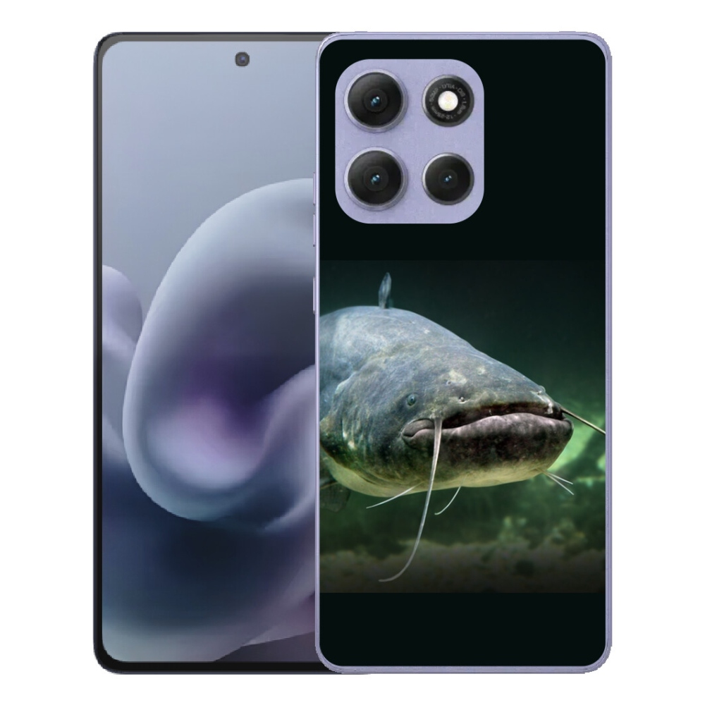 Gélový obal mmCase pre Motorola Moto G86 Power 5G – sumec