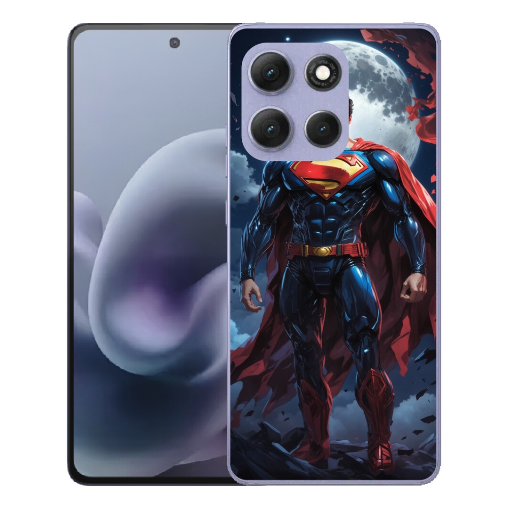 Gélový obal mmCase pre Motorola Moto G86 Power 5G – Superman