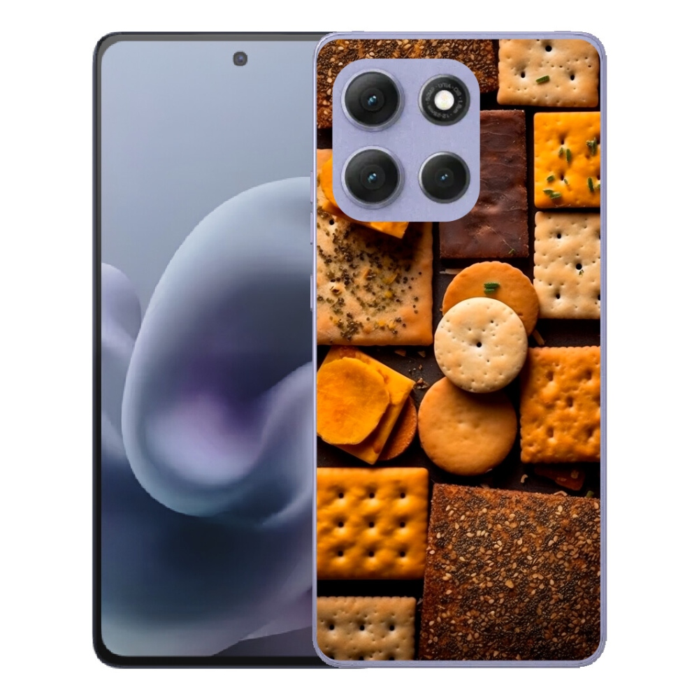 Gélový obal mmCase pre Motorola Moto G86 Power 5G – sušienky