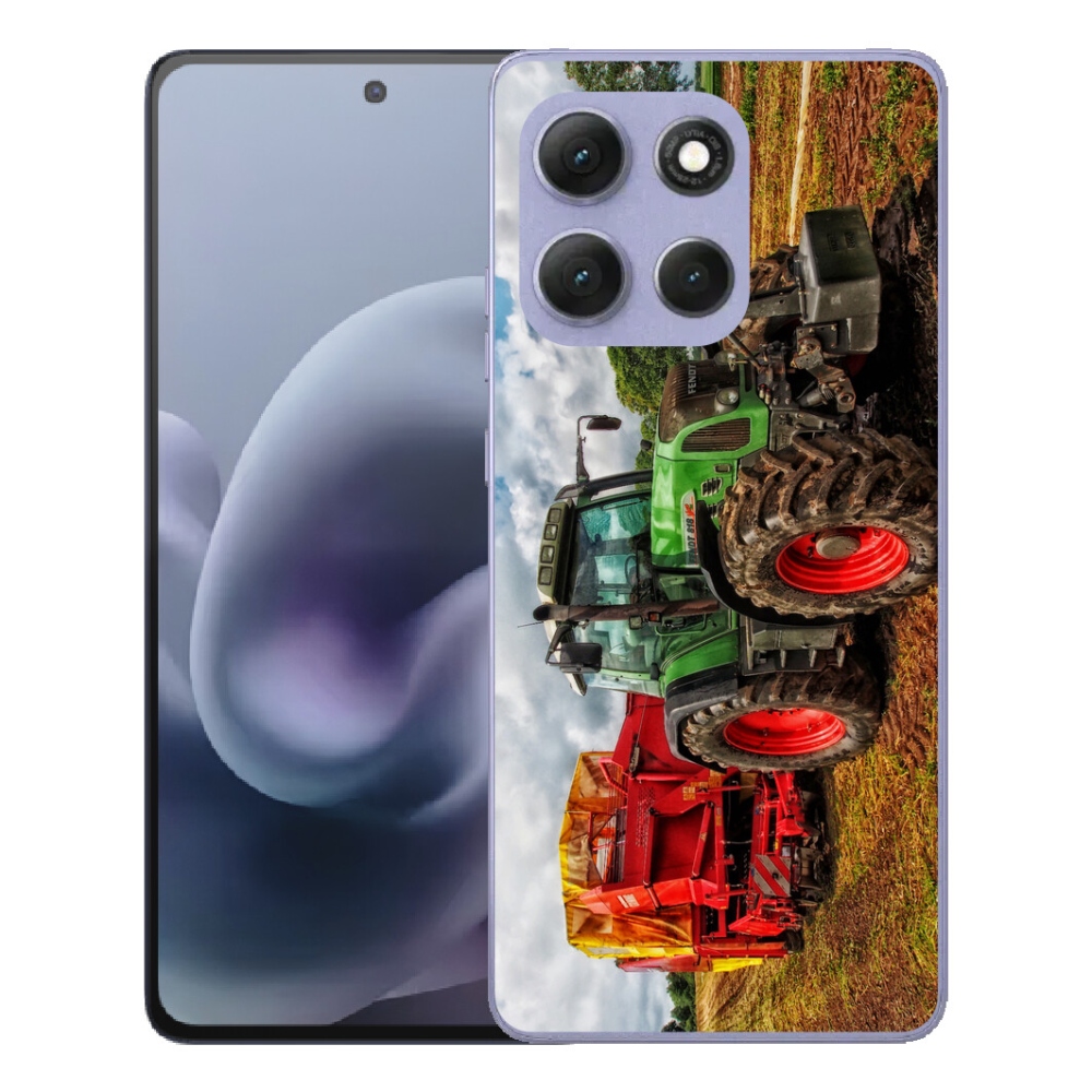 Gélový obal mmCase pre Motorola Moto G86 Power 5G – traktor 4