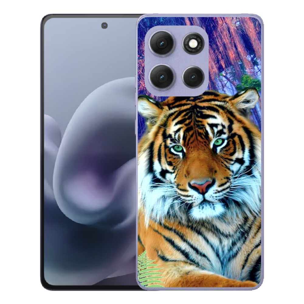Gélový obal mmCase pre Motorola Moto G86 Power 5G – tiger