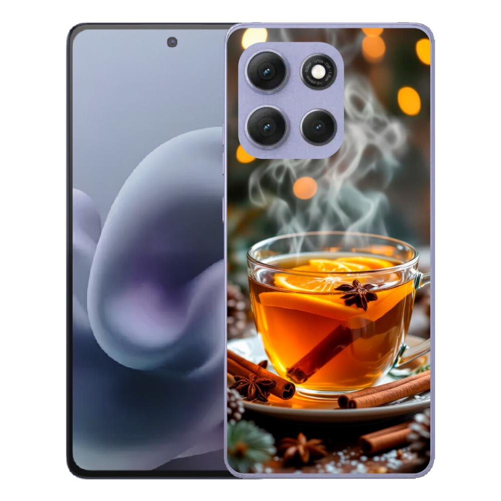 Gélový obal mmCase pre Motorola Moto G86 Power 5G – vianočný punč