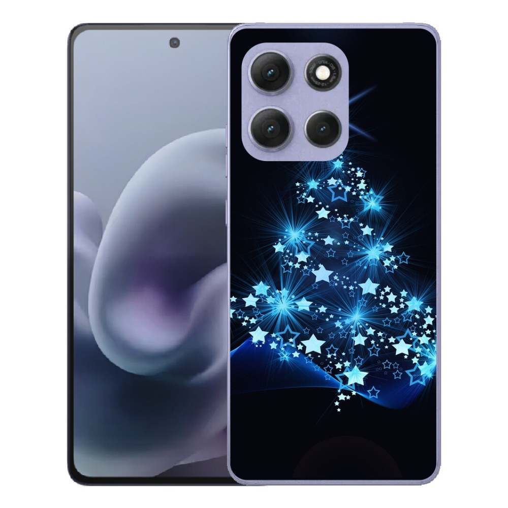 Gélový obal mmCase pre Motorola Moto G86 Power 5G – vianočný stromček