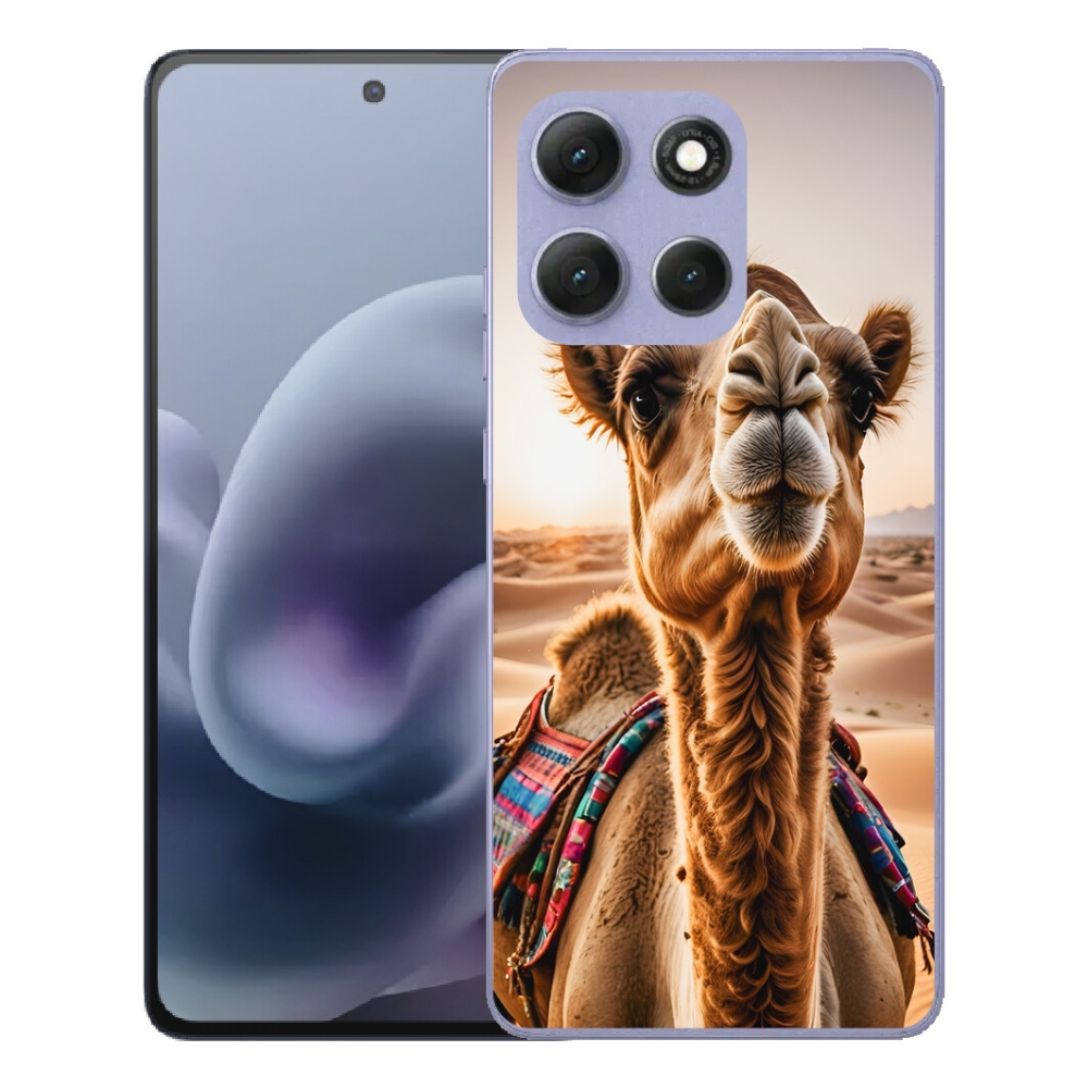 Gélový obal mmCase pre Motorola Moto G86 Power 5G – ťava