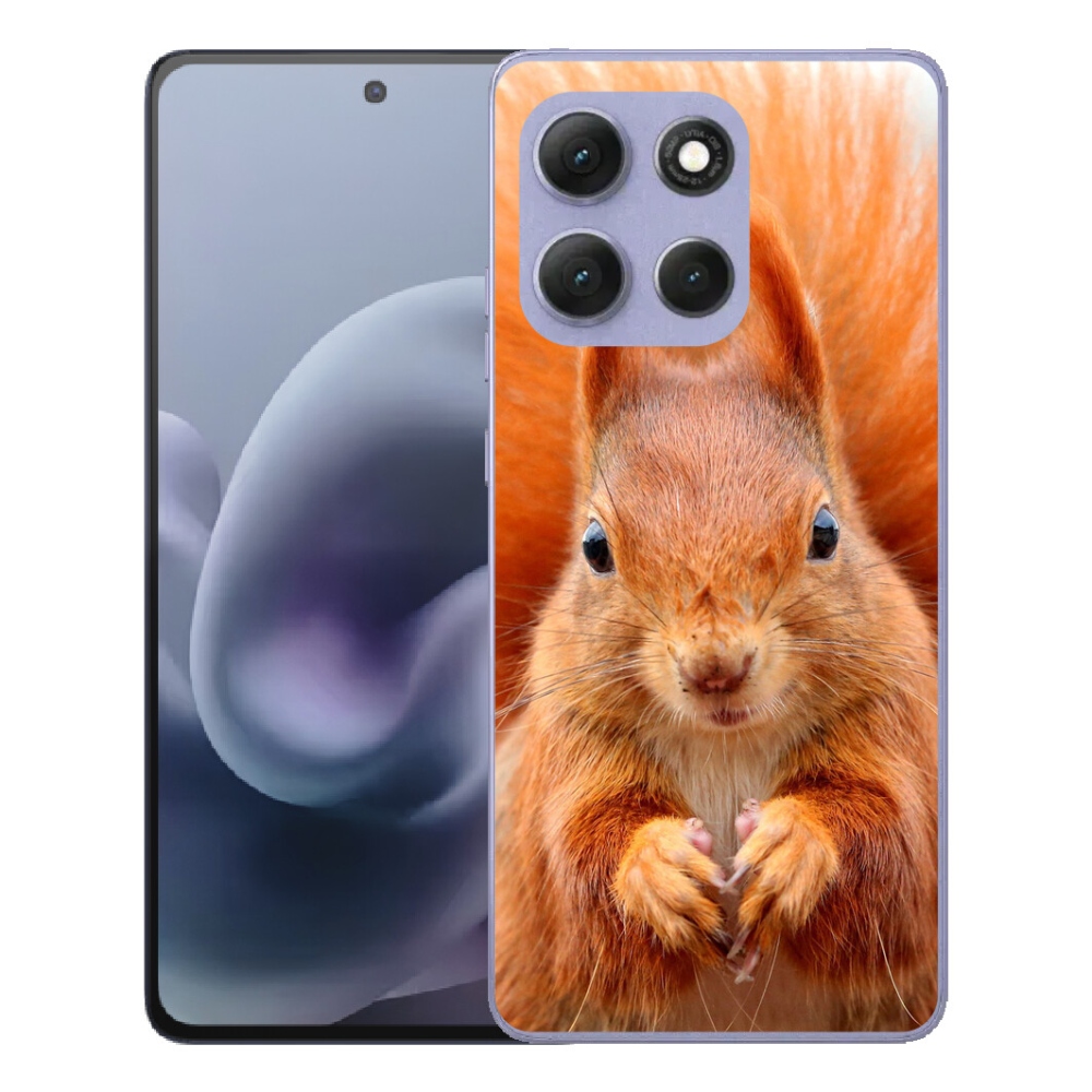 Gélový obal mmCase na Motorola Moto G86 Power 5G – veverička
