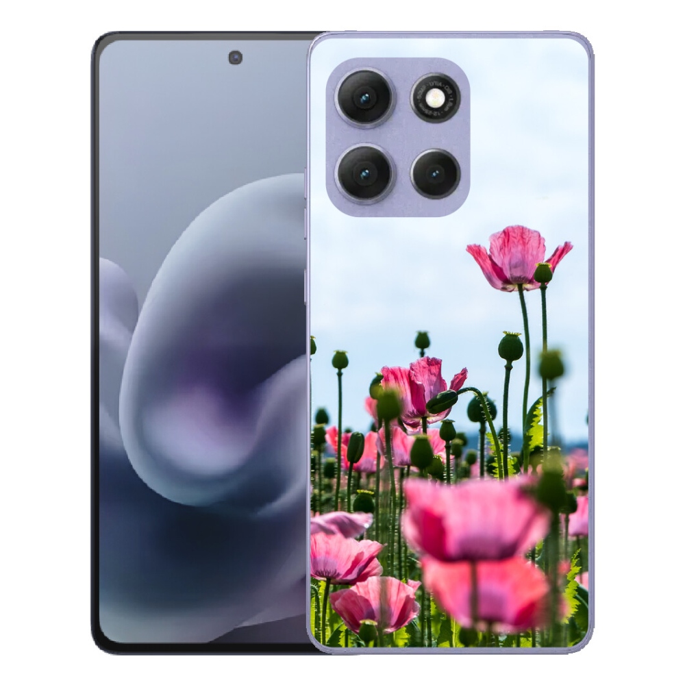 Gélový obal mmCase pre Motorola Moto G86 Power 5G – vlčí mak