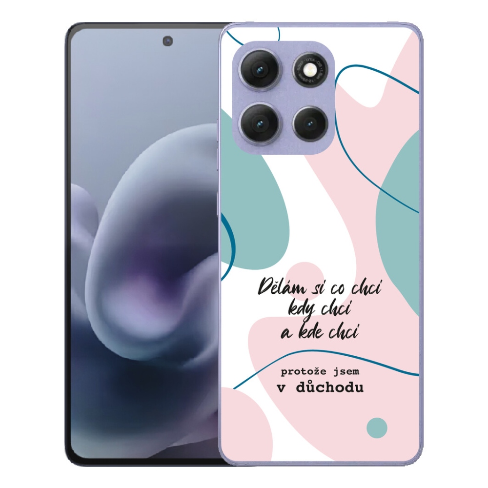Gélový obal mmCase pre Motorola Moto G86 Power 5G – vtipný nápis 10 na bielom pozadí