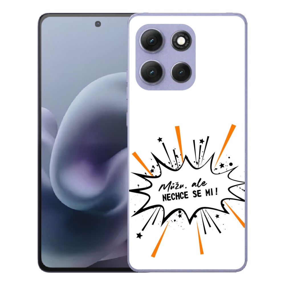 Gélový obal mmCase pre Motorola Moto G86 Power 5G – vtipný nápis 11 na bielom pozadí