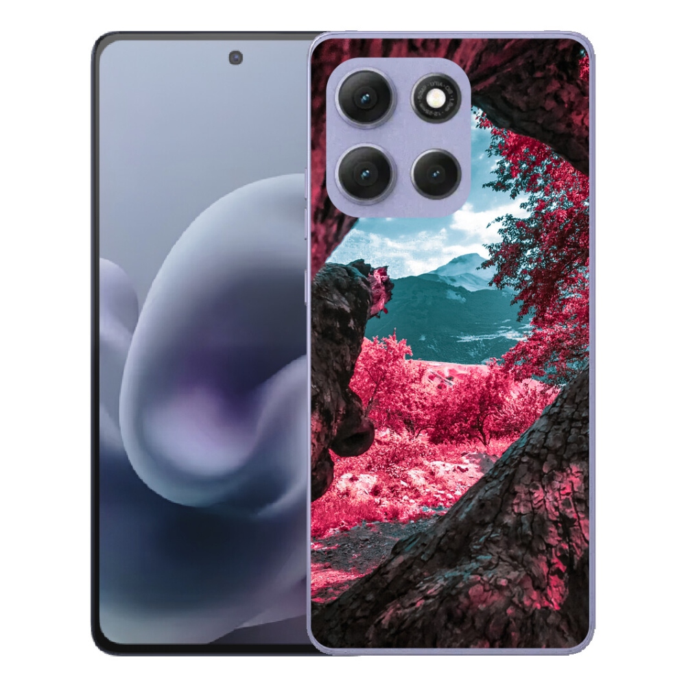 Gélový obal mmCase pre Motorola Moto G86 Power 5G – výhľad na hory