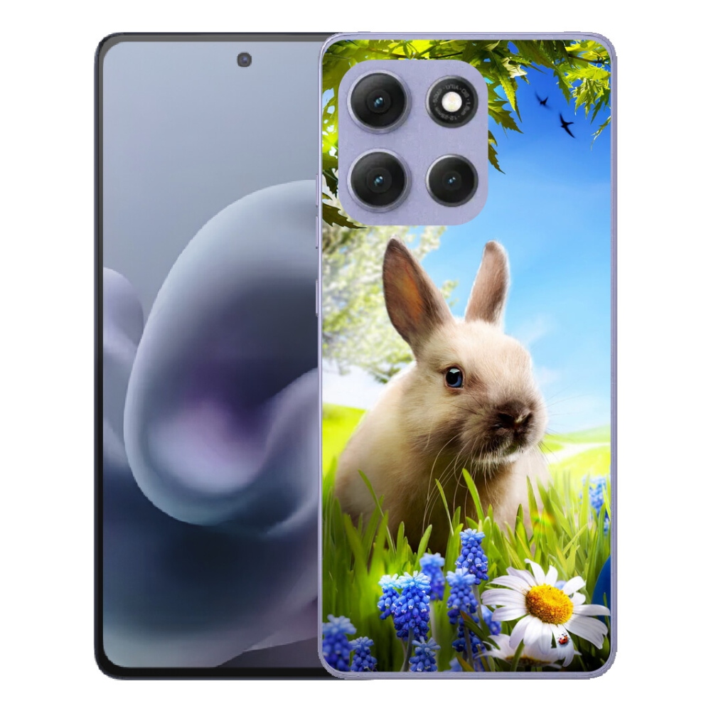 Gélový obal mmCase pre Motorola Moto G86 Power 5G – zajačik