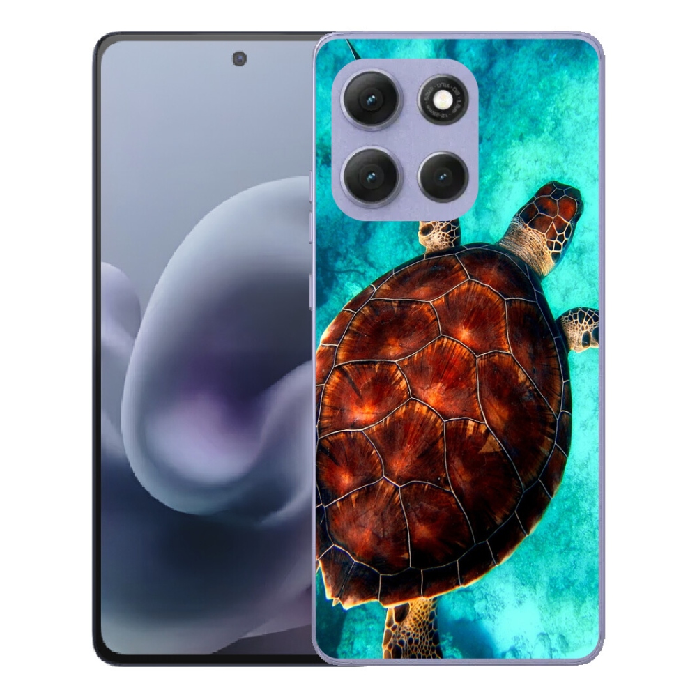 Gélový obal mmCase na Motorola Moto G86 Power 5G – korytnačka