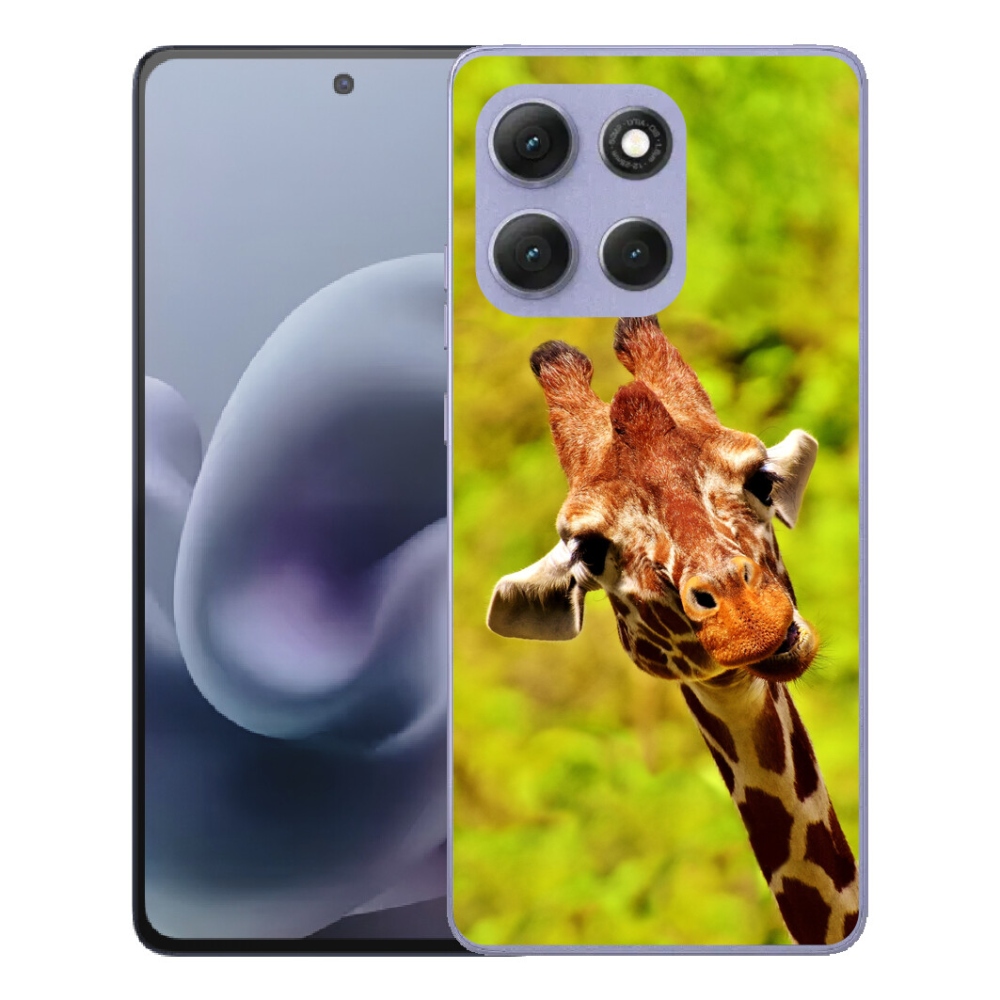 Gélový obal mmCase pre Motorola Moto G86 Power 5G – žirafa
