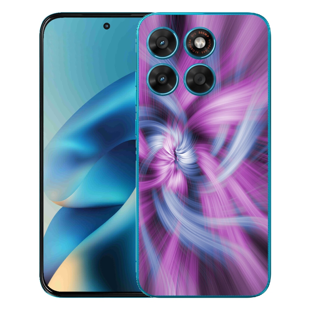 Gélový obal mmCase pre Motorola Moto G87/G77/G67 – abstrakt 12