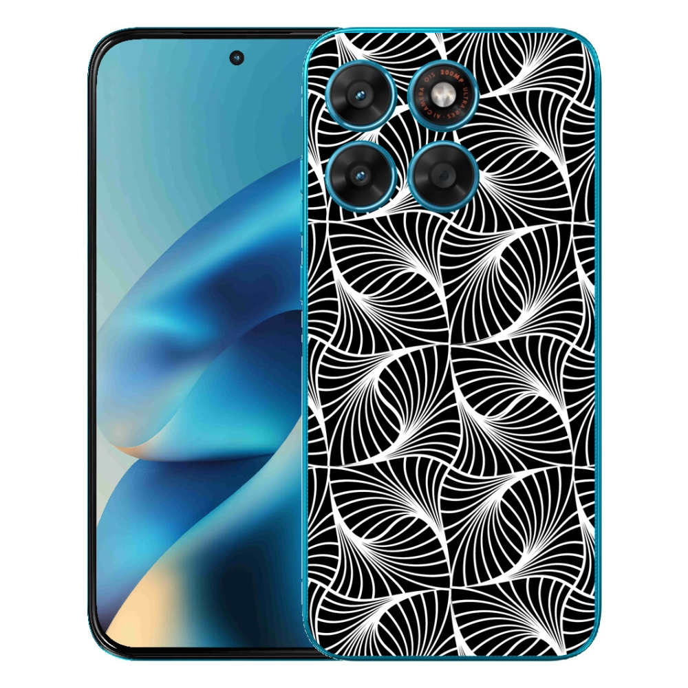 Gélový obal mmCase pre Motorola Moto G87/G77/G67 – abstrakt 14