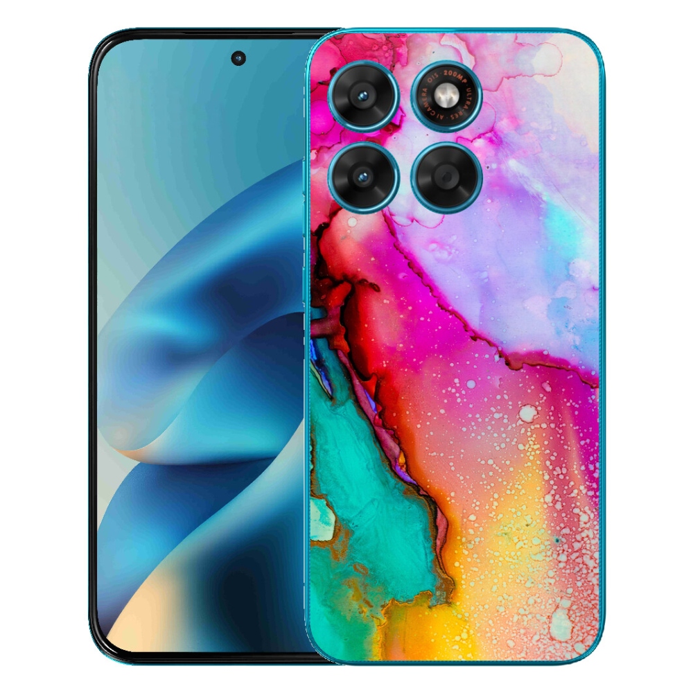 Gélový obal mmCase pre Motorola Moto G87/G77/G67 – abstrakt 24