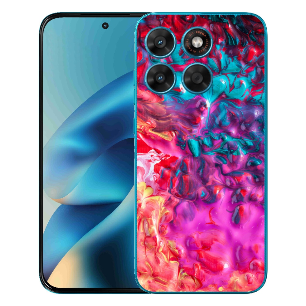 Gélový obal mmCase pre Motorola Moto G87/G77/G67 – abstrakt 27
