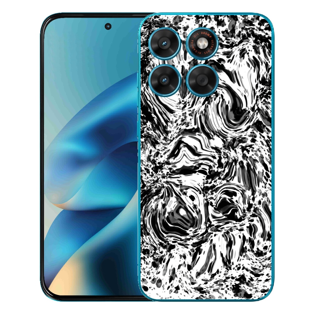 Gélový obal mmCase pre Motorola Moto G87/G77/G67 – abstrakt 4