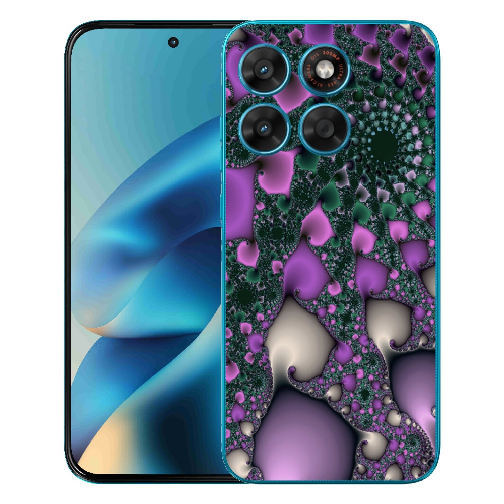 Gélový obal mmCase pre Motorola Moto G87/G77/G67 – abstrakt 7