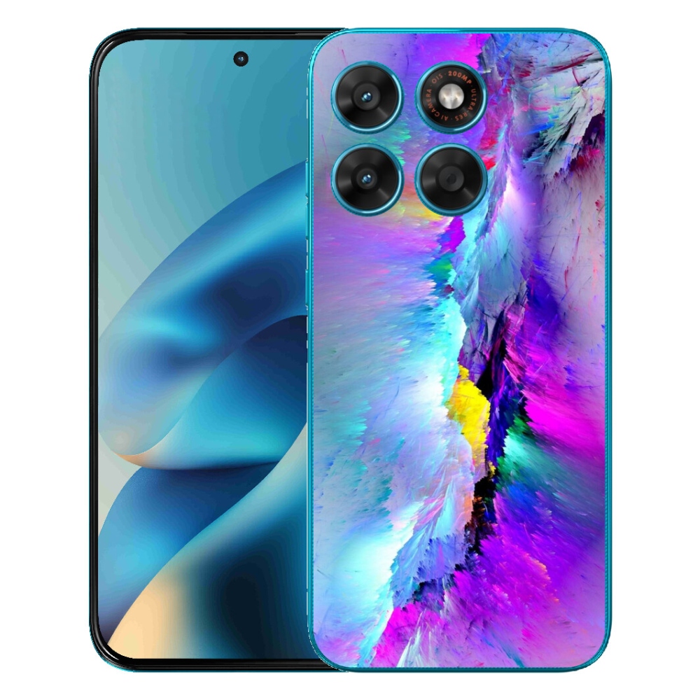 Gélový obal mmCase pre Motorola Moto G87/G77/G67 – abstrakt