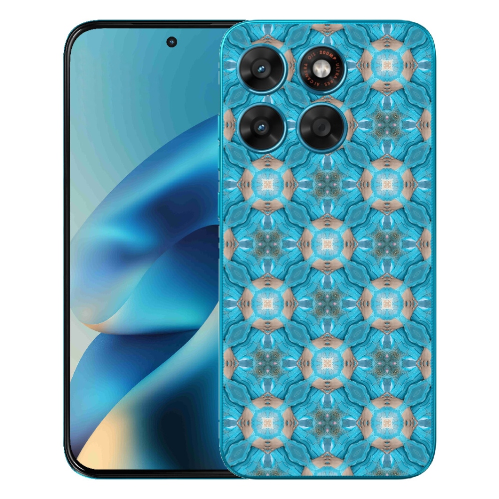Gélový obal mmCase pre Motorola Moto G87/G77/G67 – abstraktný motív 12