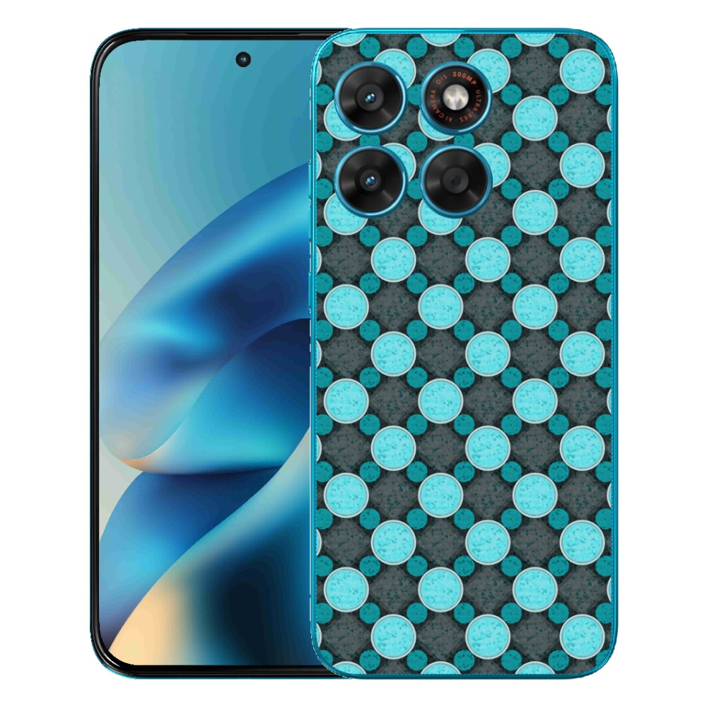 Gélový obal mmCase pre Motorola Moto G87/G77/G67 – abstraktný motív 14