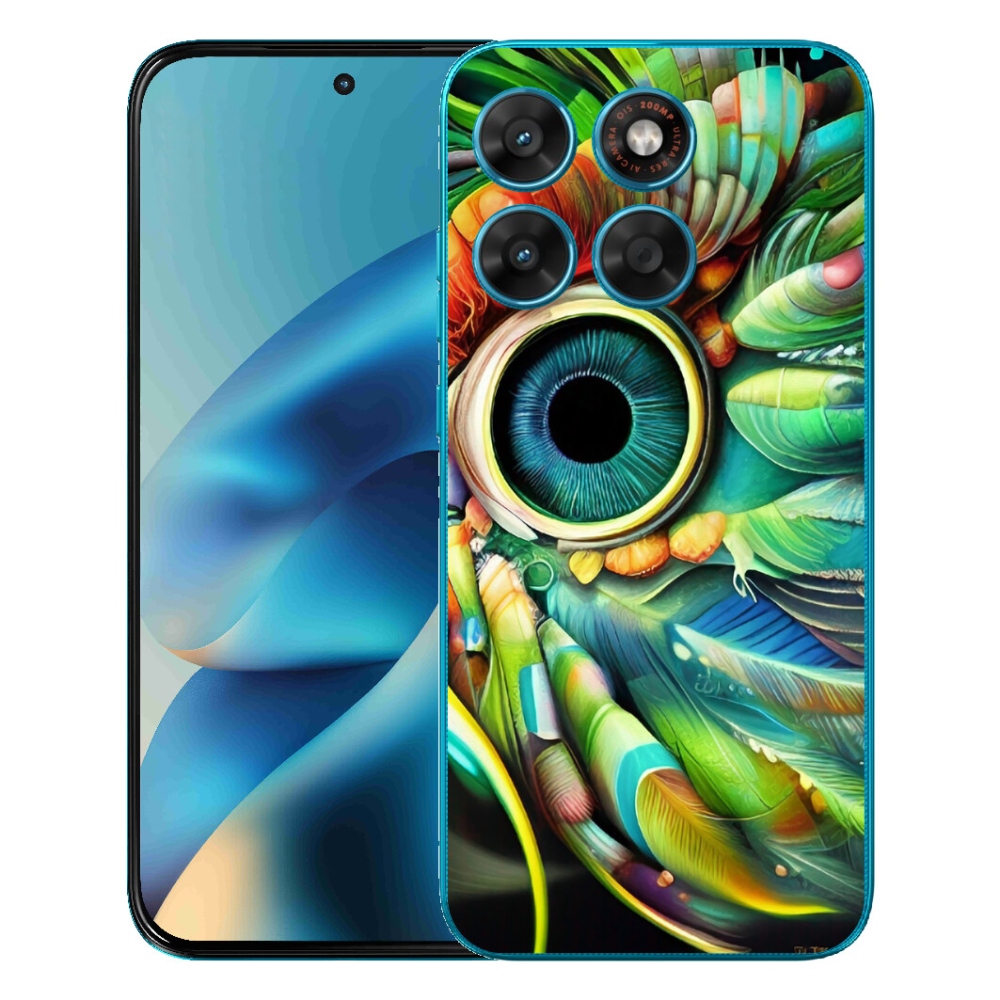 Gélové puzdro mmCase pre Motorola Moto G87/G77/G67 – abstraktný motív 18