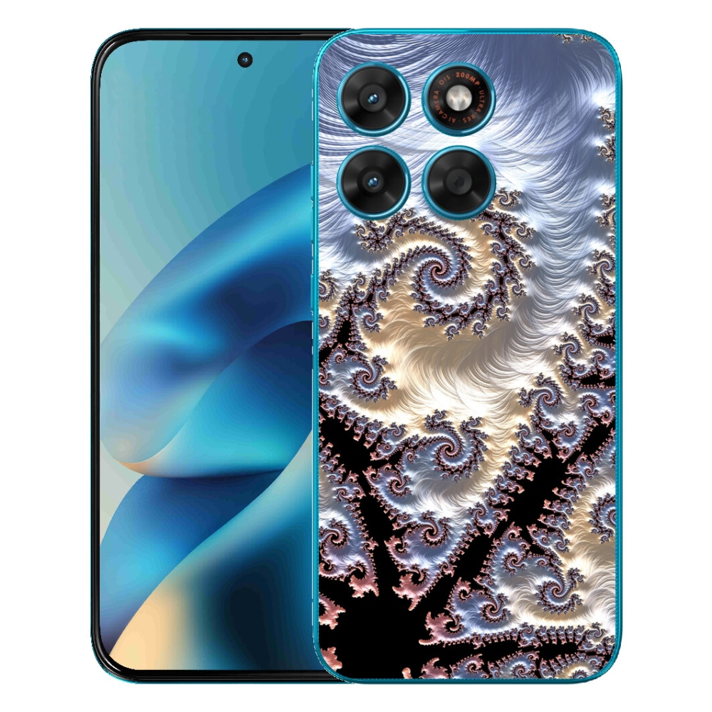 Gélový obal mmCase pre Motorola Moto G87/G77/G67 – abstraktný motív 22