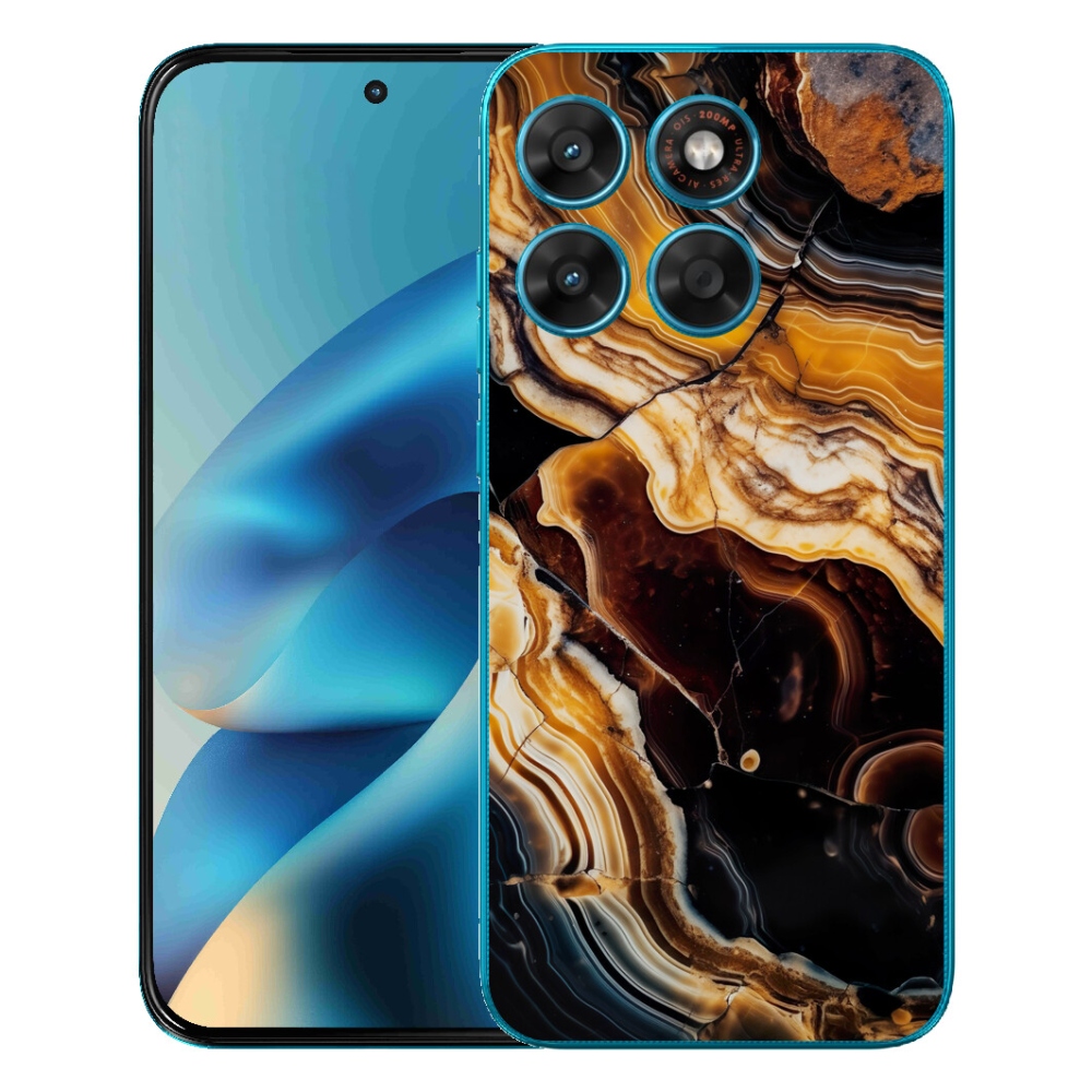 Gélový obal mmCase pre Motorola Moto G87/G77/G67 – abstraktný motív 26