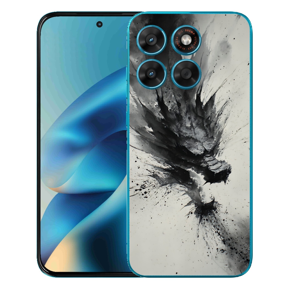 Gélový obal mmCase pre Motorola Moto G87/G77/G67 – abstraktný motív 32