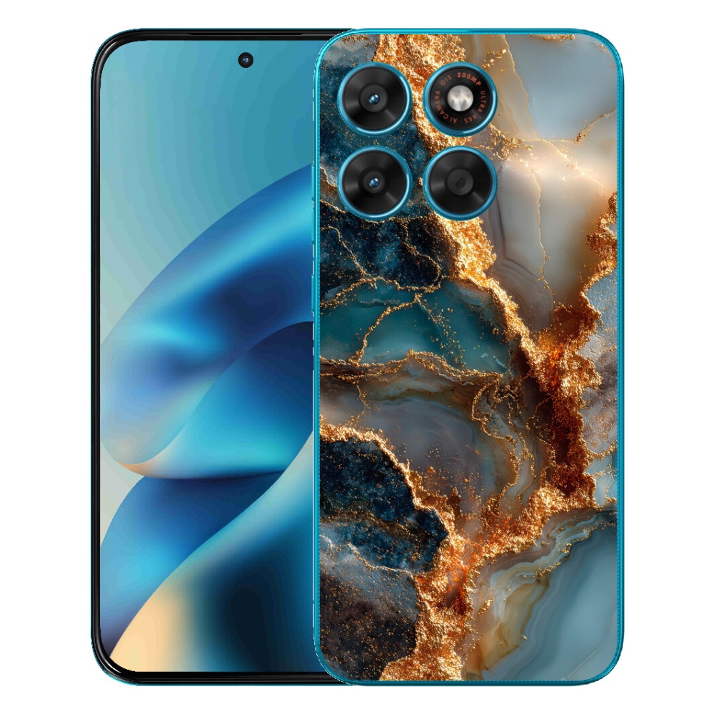 Gélový obal mmCase pre Motorola Moto G87/G77/G67 – abstraktný motív 33