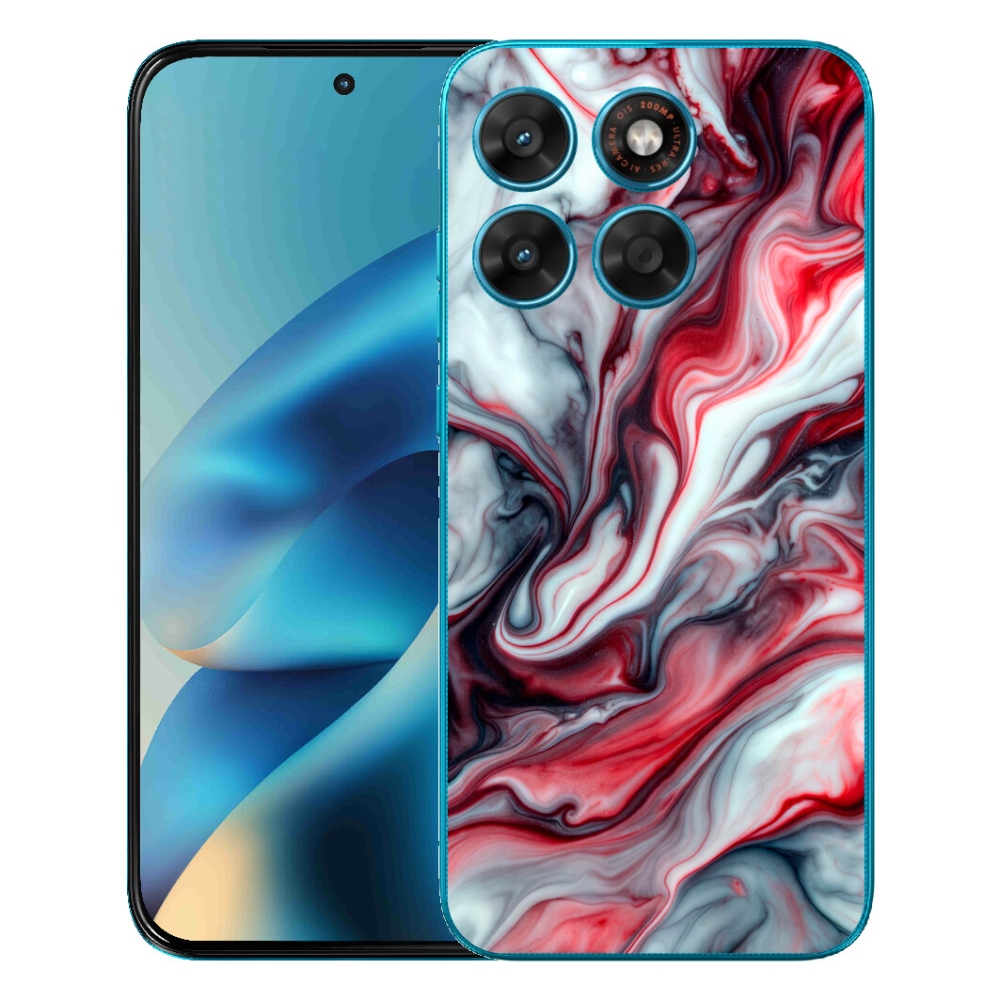 Gélový obal mmCase pre Motorola Moto G87/G77/G67 – abstraktný motív 37