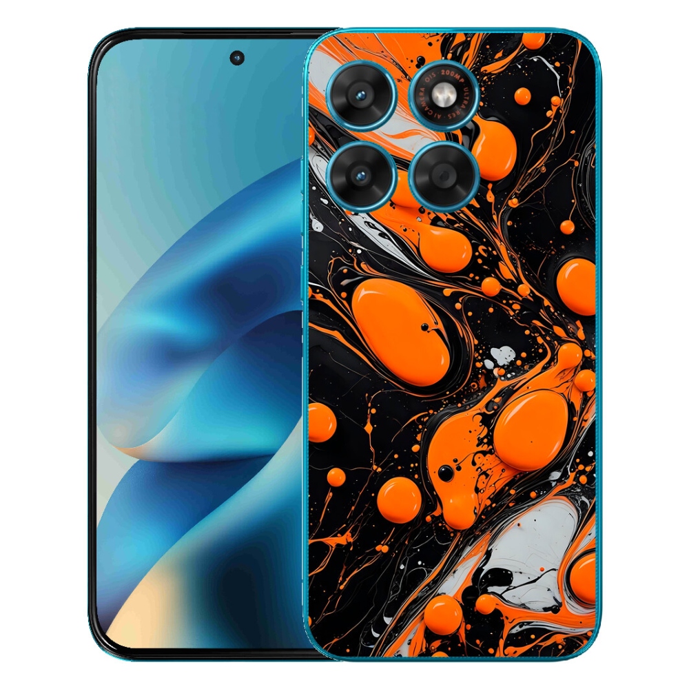 Gélový obal mmCase pre Motorola Moto G87/G77/G67 – abstraktný motív 41