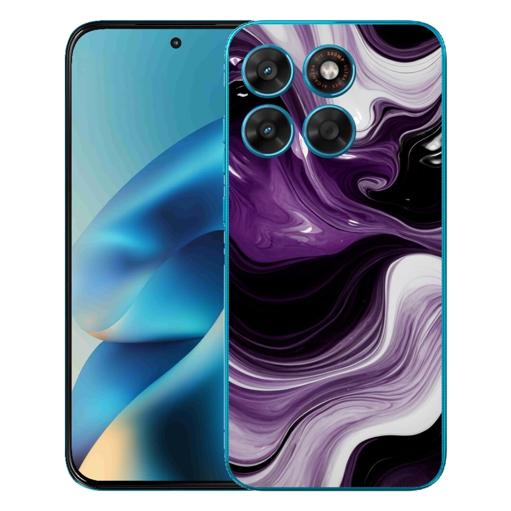 Gélový obal mmCase pre Motorola Moto G87/G77/G67 – abstraktný motív 46