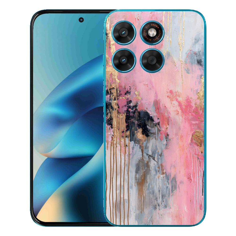 Gélový obal mmCase pre Motorola Moto G87/G77/G67 – abstraktný motív 49