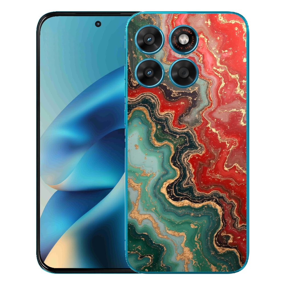 Gélový obal mmCase pre Motorola Moto G87/G77/G67 – abstraktný motív 55