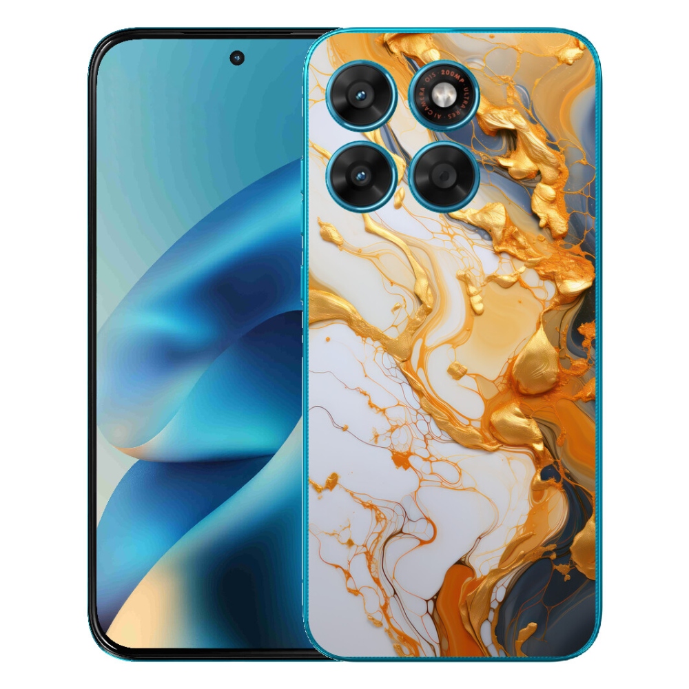 Gélový obal mmCase pre Motorola Moto G87/G77/G67 – abstraktný motív 6