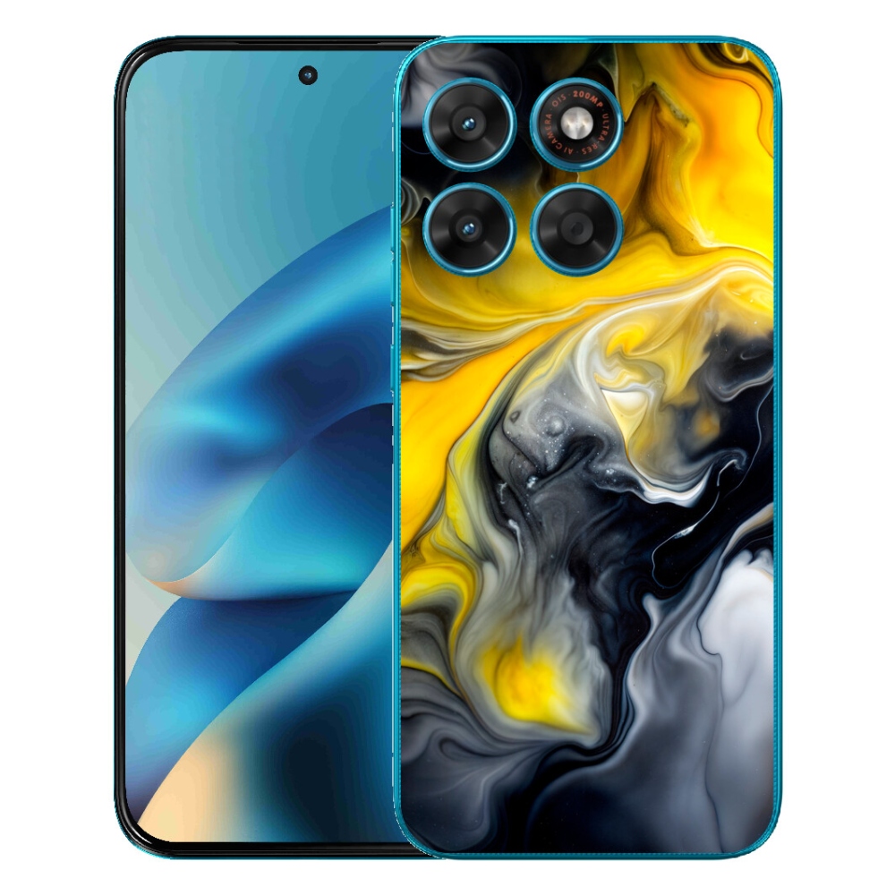 Gélový obal mmCase pre Motorola Moto G87/G77/G67 – abstraktný motív 60