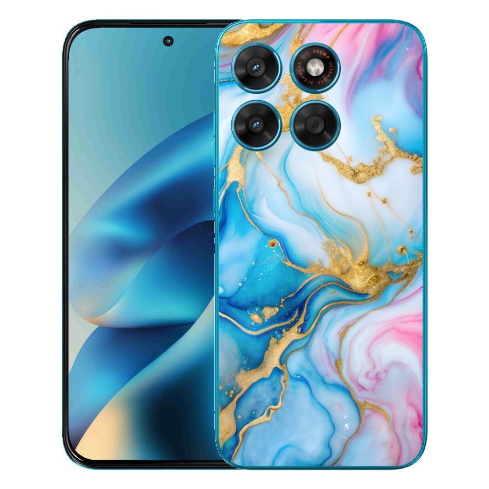 Gélový obal mmCase pre Motorola Moto G87/G77/G67 – abstraktný motív 61